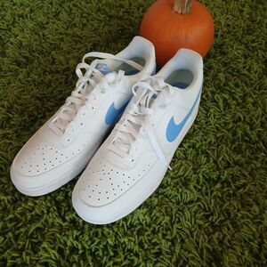 Nordstrom White and Tan Sneakers